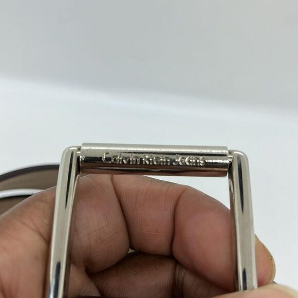 CALVIN KLEIN DRESS BELT MENS FTL-07-239 - Picture 2 of 5